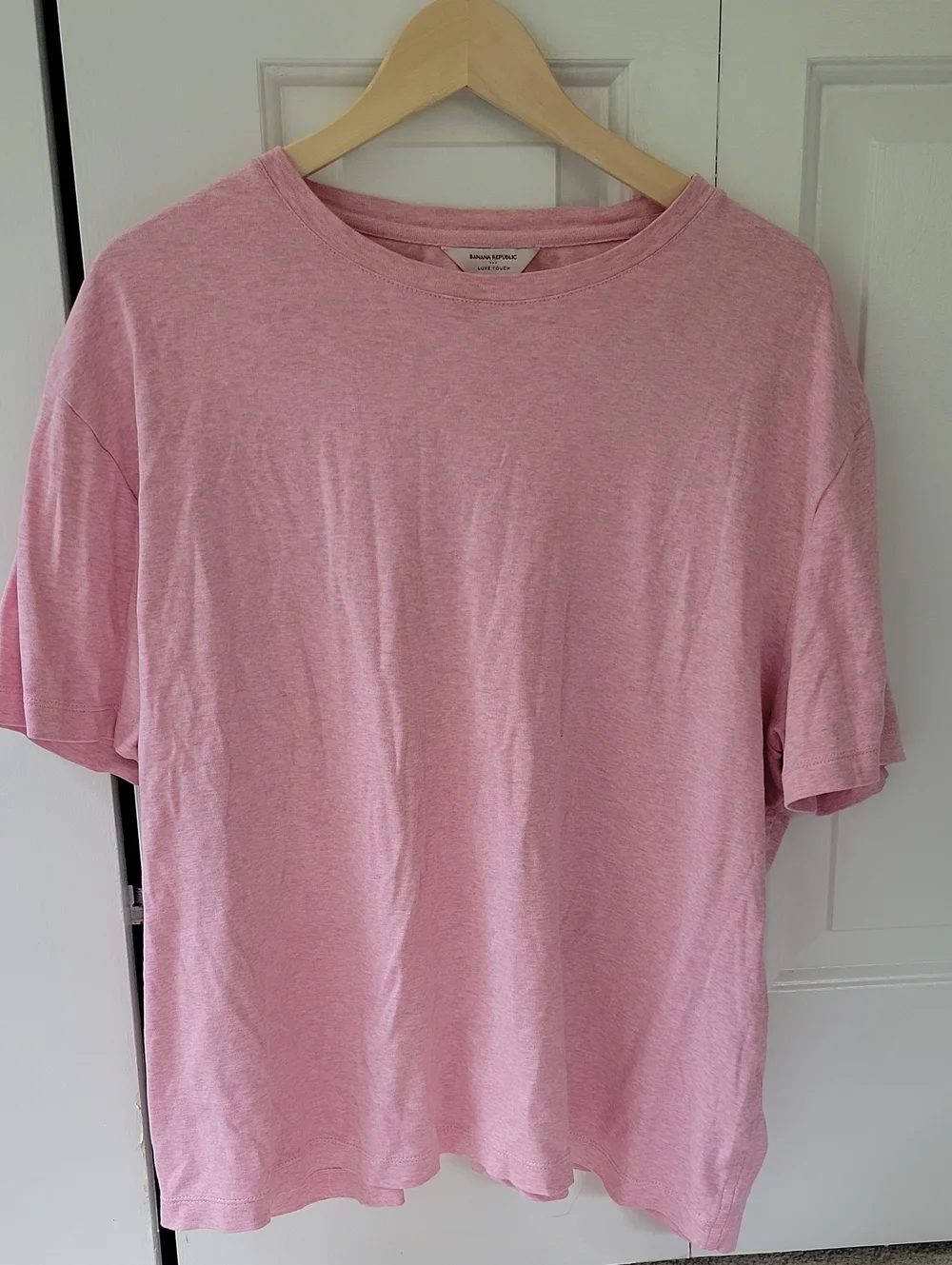 Banana Republic Men's Crewneck T‑Shirt - Pink